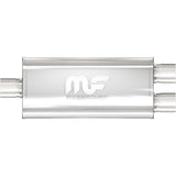 12148  -  Straight-Through Performance Muffler; 2.25/2in. Center/Dual;  5x14x8 Body