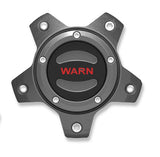 106684  -  OPTIONAL WHEEL CENTER CAP - GRAY/RED 5 LUG