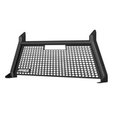 1110102  -  AdvantEDGE Black Aluminum Headache Rack, Select Ford F-150