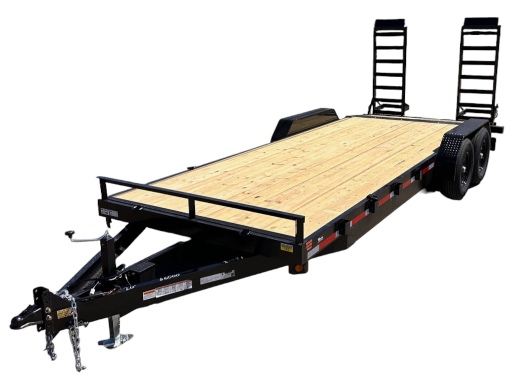 Equipment Hauler Trailer 20ft with 14K weight rating by Quality Steel and Aluminum - Model 8320EH14K