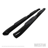 21-54165  -  PRO TRAXX 5 Oval Nerf Step Bars; Black; Steel;