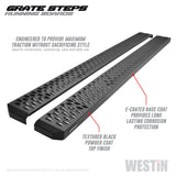 27-74735  -  Grate Steps Running Boards; Textured Black; 79 in.; Mount Kit Not Included;