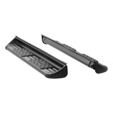 281522-571521  -  Black Stainless Steel Side Entry Steps, Select Ford F-Series Extended Cab