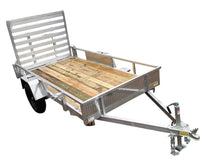 Load image into Gallery viewer, 5x12 Aluminum Utility Trailer made by Quality Steel and Aluminum  - Model 6212ALSLSA3.5K