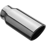 Single Exhaust Tip - 2.25in. Inlet/2.5 x 3.25in. Outlet