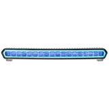 63001  -  SR-L Series 20 Inch Off-Road LED Light Bar, Blue Halo, Black Housing