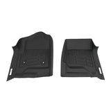 72-110052  -  Sure-Fit Floor Liner; Black; Front; 2 pc.; For Double Cab;