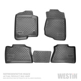 74-07-51011  -  Profile Floor Liners; 4 pc.; Front; 2nd Row; Black;