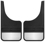 MudDog Mud Flaps - Rubber Front Mud Flaps - 12IN w/ Weight