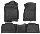 Weatherbeater - Front & 2nd Seat Floor Liners (Footwell Coverage)