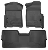 Weatherbeater - Front & 2nd Seat Floor Liners (Footwell Coverage)