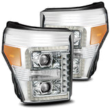 880145  -  LED Projector Headlights in Chrome