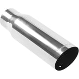 Single Exhaust Tip - 2.5in. Inlet/3.5in. Outlet