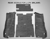 BRLJ04R  -  JEEP BEDRUG 03-06 JEEP LJ UNLTD REAR 4PC CARGO KIT (INC TLGTE & TUB LINER)