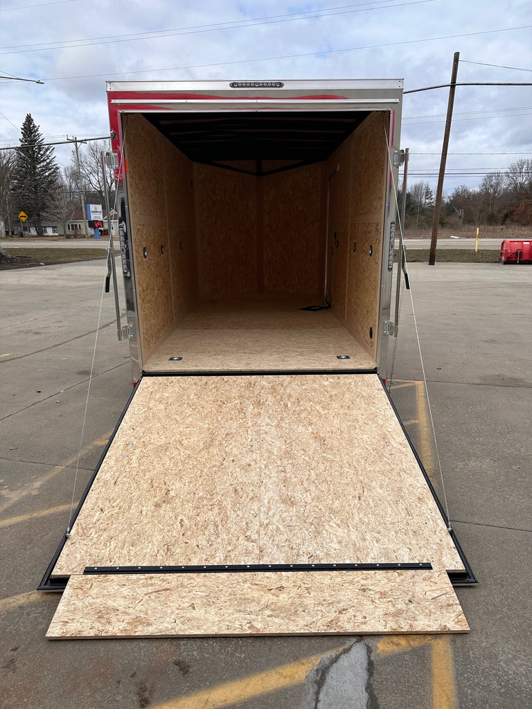 Enclosed Cargo Trailer 7x14 with ramp door - HLAFT714TA2