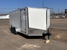 Load image into Gallery viewer, Enclosed Cargo Trailer 7x16 with ramp door - HLAFTX716TA2