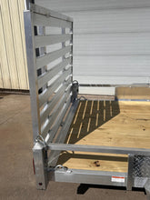 Load image into Gallery viewer, 6x10 Aluminum Utility Trailer made by Quality Steel and Aluminum  - Model 7410ALSL3.5KSA