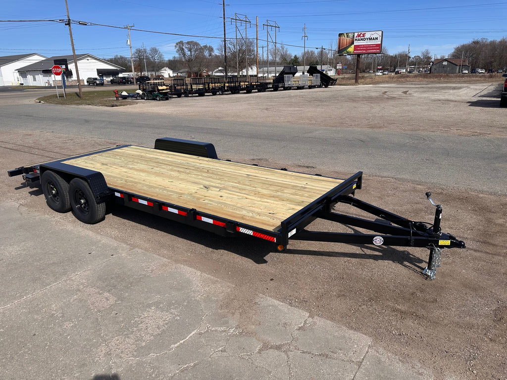 Car Hauler Trailer 20ft with 10K weight rating by Quality Steel and Aluminum - Model 8320CH10K