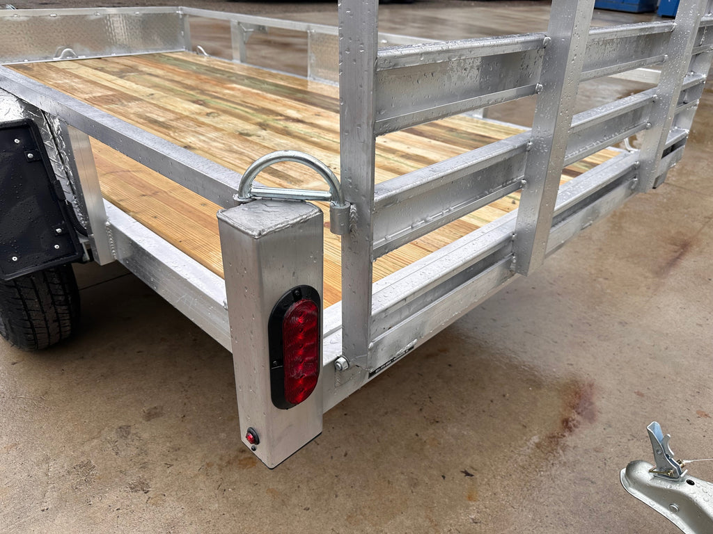 5x10 Aluminum Utility Trailer made by Quality Steel and Aluminum  - Model 6210ALSLSA3.5K