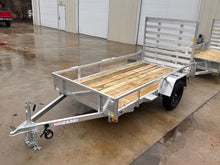 Load image into Gallery viewer, 5x10 Aluminum Utility Trailer made by Quality Steel and Aluminum  - Model 6210ALSLSA3.5K