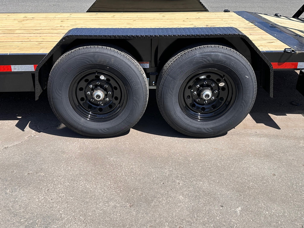 Equipment Hauler Trailer 20ft with 14K weight rating by Quality Steel and Aluminum - Model 8320EH14K