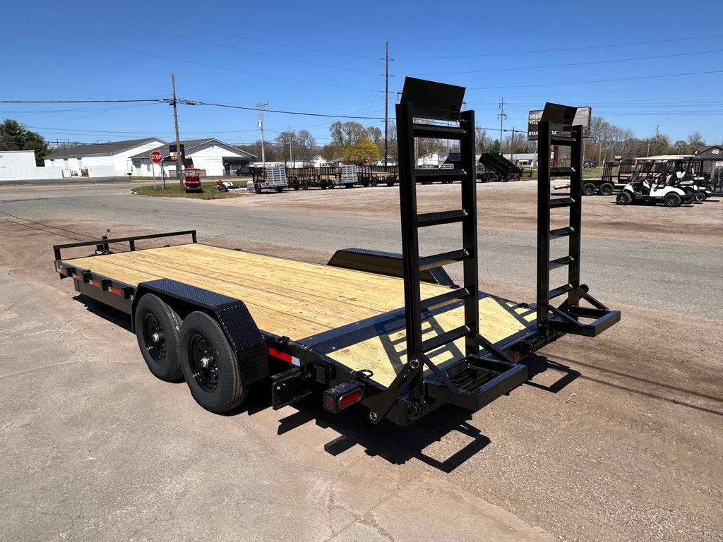 Equipment Hauler Trailer 20ft with 14K weight rating by Quality Steel and Aluminum - Model 8320EH14K