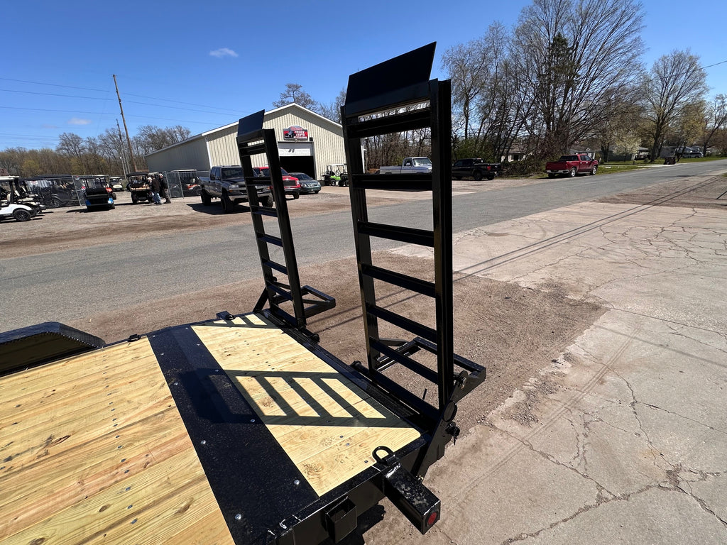 Equipment Hauler Trailer 20ft with 14K weight rating by Quality Steel and Aluminum - Model 8320EH14K