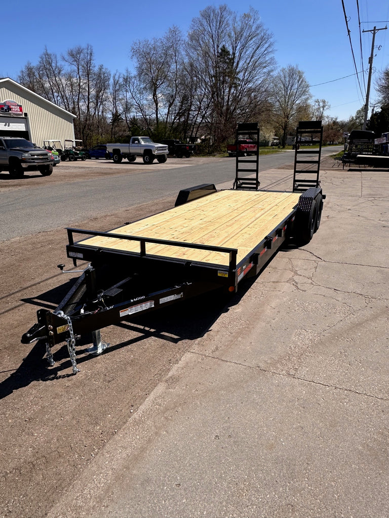 Equipment Hauler Trailer 20ft with 14K weight rating by Quality Steel and Aluminum - Model 8320EH14K