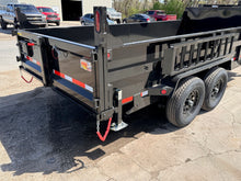 Load image into Gallery viewer, Dump Trailer 16&#39; 14K with gooseneck - Quality Steel and Aluminum Brand - Model 8316DG14K