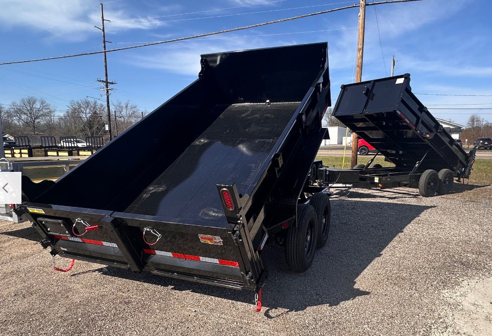 Dump Trailer 14' 14K  - Quality Steel and Aluminum Brand - Model 8314D14K