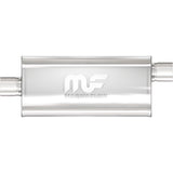 12225  -  Straight-Through Performance Muffler; 2.25in. Offset/Center;  5x14x8 Body