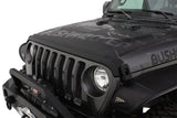 14093  -  Trail Armor Hood Stone Guard Black Textured Finish , 1-Piece