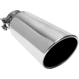 Single Exhaust Tip - 3in. Inlet/4in. Outlet