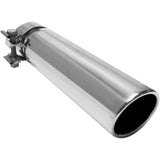 Single Exhaust Tip - 2.5in. Inlet/3in. Outlet